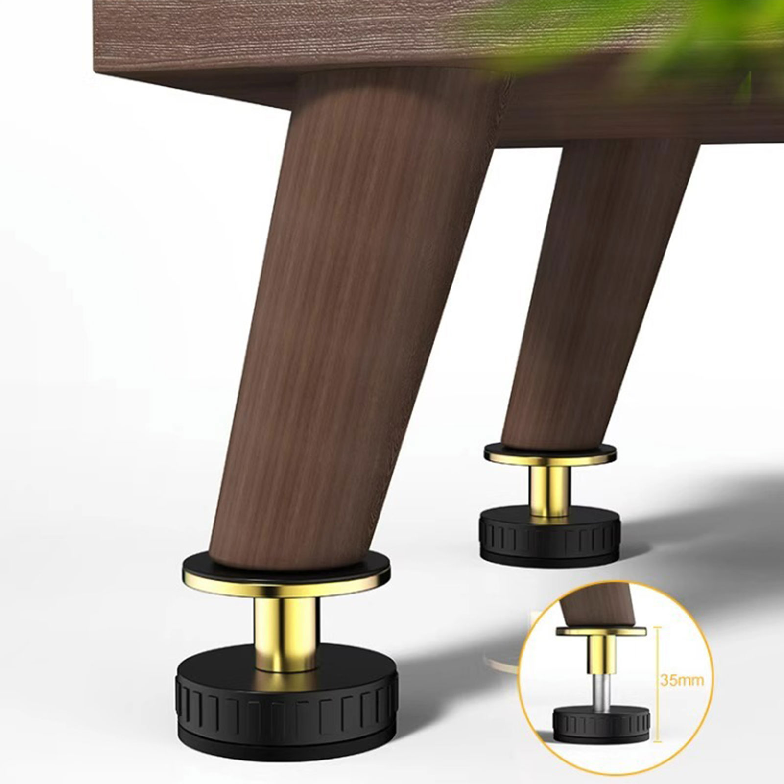 4pcs Adjustable Furniture Leg  - огляд і ціна Cabinet Hinge Overlay