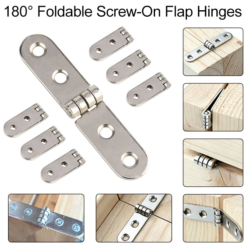180 Degree 2pcs Foldable Hinge - огляд і ціна Cabinet Hinge Overlay