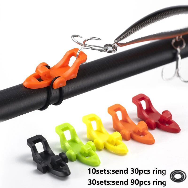1-10pcs Fishing Rod Pole Hook  - огляд і ціна Furniture Hardware Jig