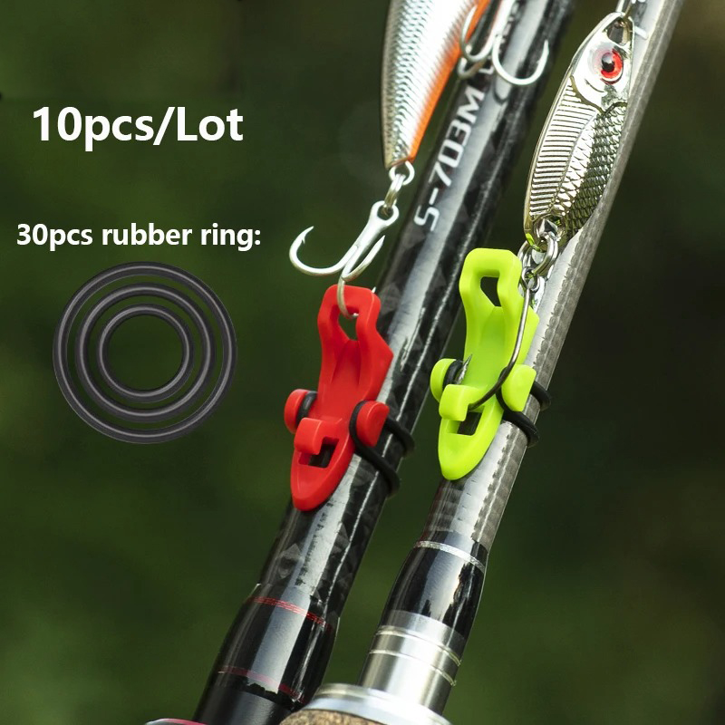 1-10pcs Fishing Rod Pole Hook  - огляд і ціна Furniture Hardware Jig