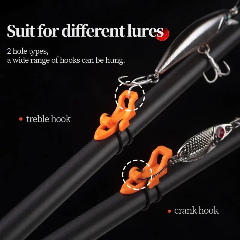 1-10pcs Fishing Rod Pole Hook  - огляд і ціна Furniture Hardware Jig