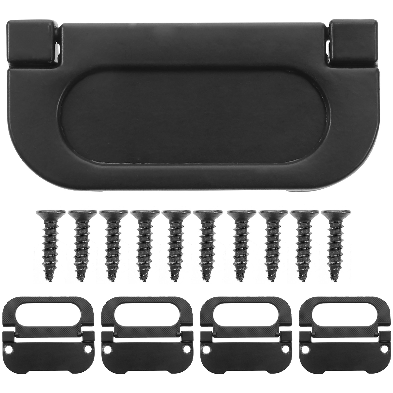 5Pcs Recessed Door Handles Zin - огляд і ціна Furniture Hardware Lowes