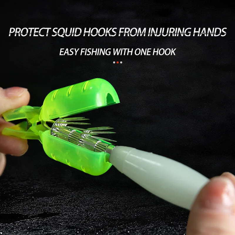 10Pcs/Lot Squid Jig Hook Cover - огляд і ціна Furniture Hardware Jig