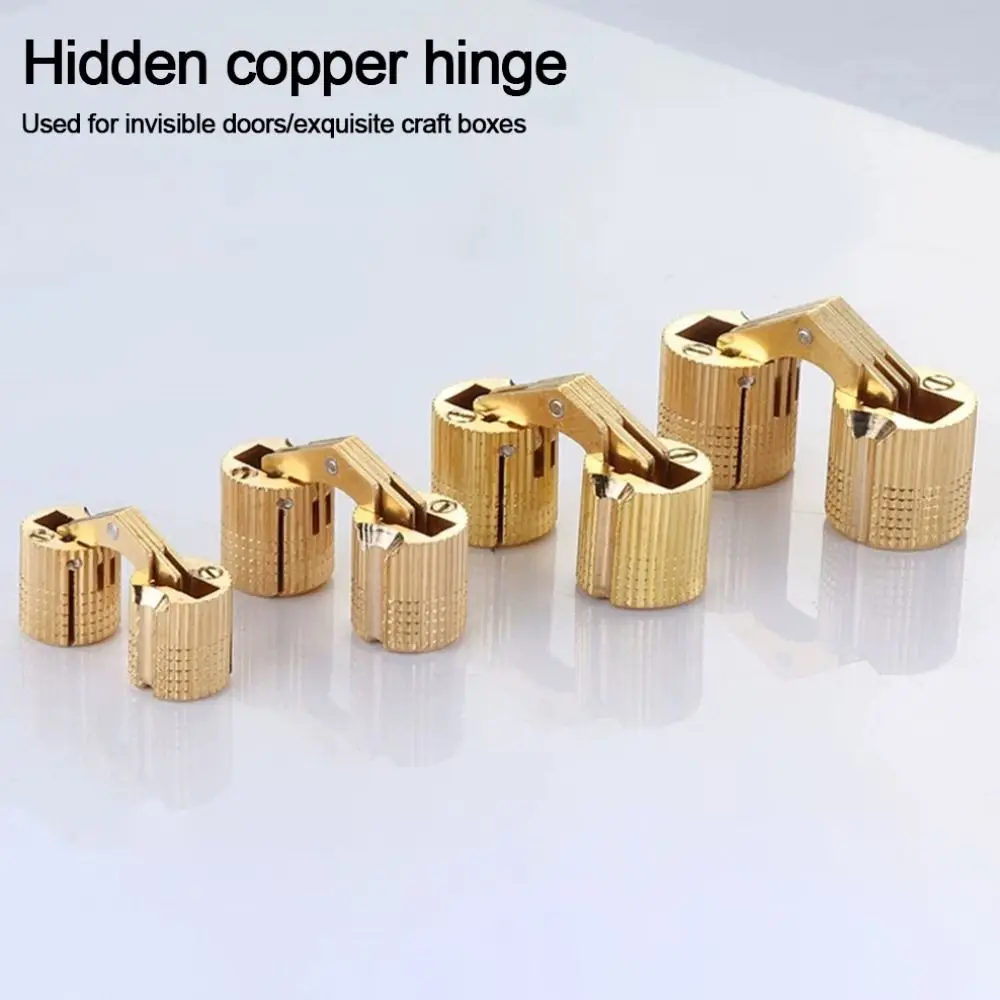 8-18mm Brass Barrel Hinges  In - огляд і ціна Cabinet Hinge Overlay
