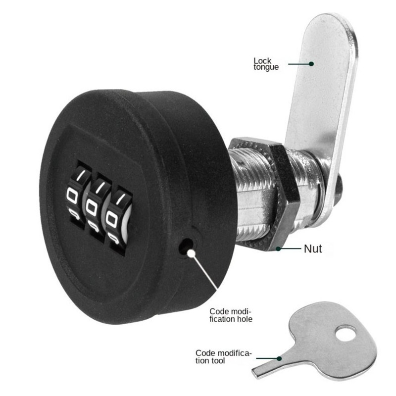 Drawer Password Lock 20/30mm T - огляд і ціна Furniture Hardware Manufacturer